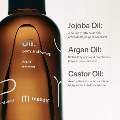 Maude Oil no. 0 - Bath & Body massage oil 4 oz