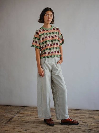 The Endery Sonia Sweater Tee in the Zephyr Palette