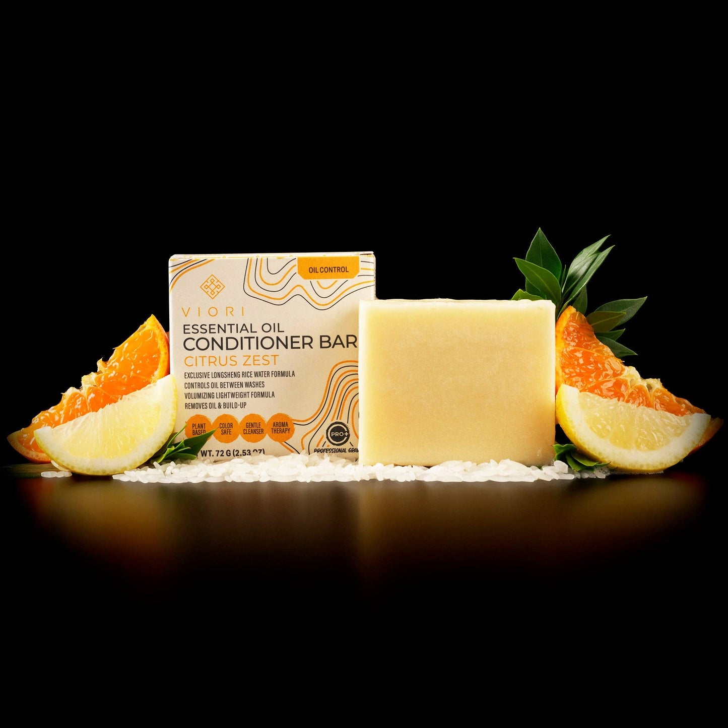 Rice Water Conditioner Bar | Citrus Zest EO | Oily Hair