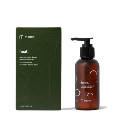 Maude Warming Water-based Personal Lubricant Heat 4 oz