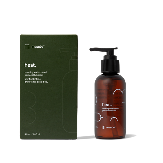 Maude Warming Water-based Personal Lubricant Heat 4 oz