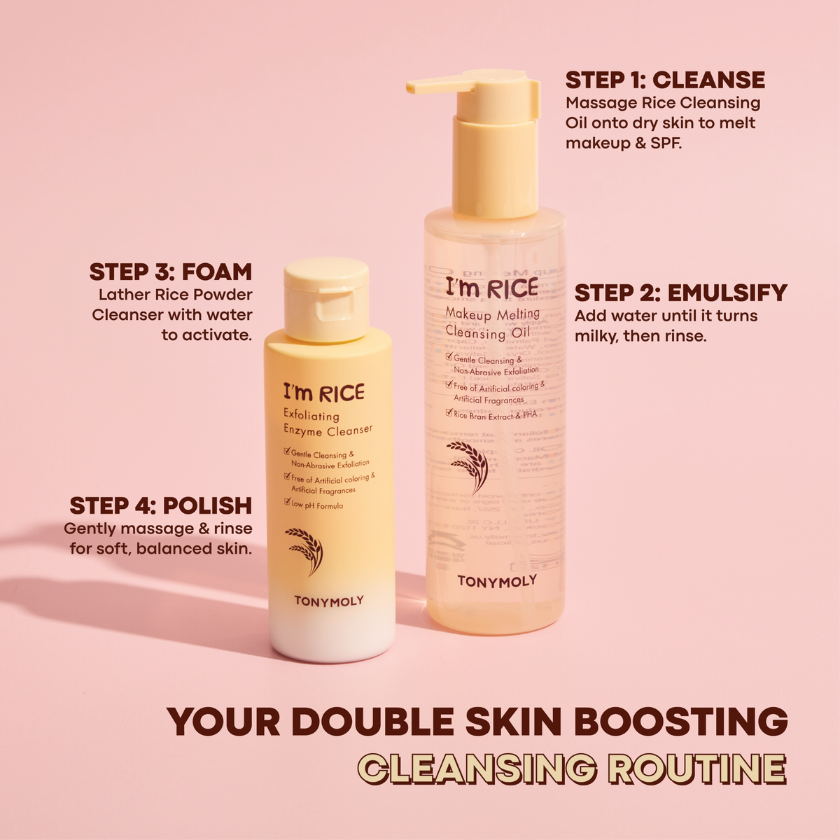 Tonymoly I'm Rice Makeup Removing Cleansing Oil