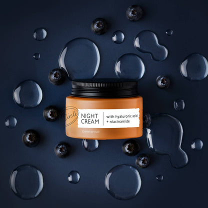 UpCircle Eco Anti-Aging Spa Night Cream with Hyaluronic Acid and Niacinamide