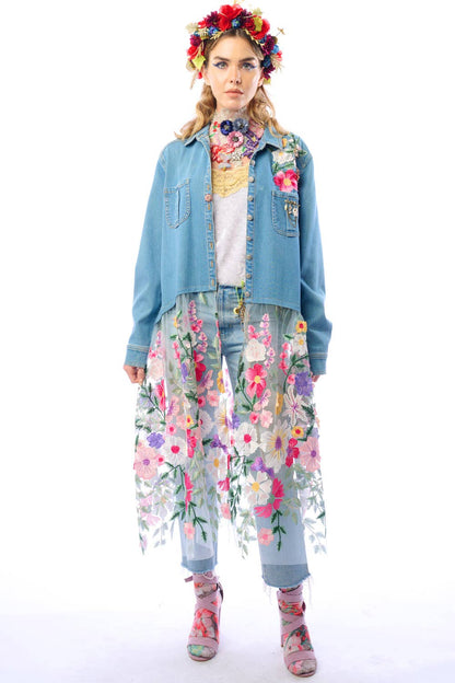 Aratta Celine Maxi Shirt | Floral Button Down | Floral Shirt Dress