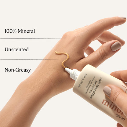 Minori Daily Mineral Face Sunscreen — SPF 30