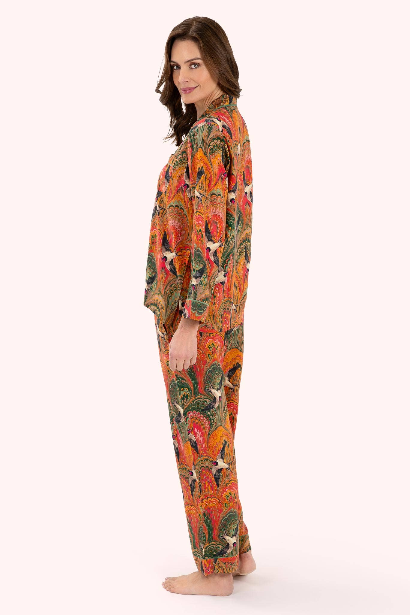 Supersoft Marbled Swallows Pyjamas - Medium