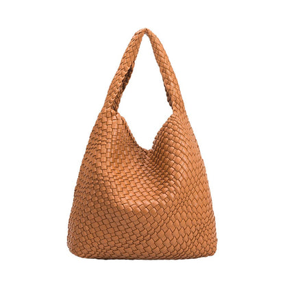 Melie Bianco Johanna Saddle Recycled Vegan Leather Shoulder Bag