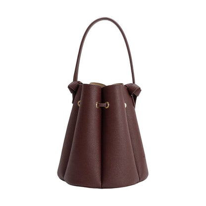 Melie Bianco Laguna Burgundy Recycled Vegan Leather Handbag