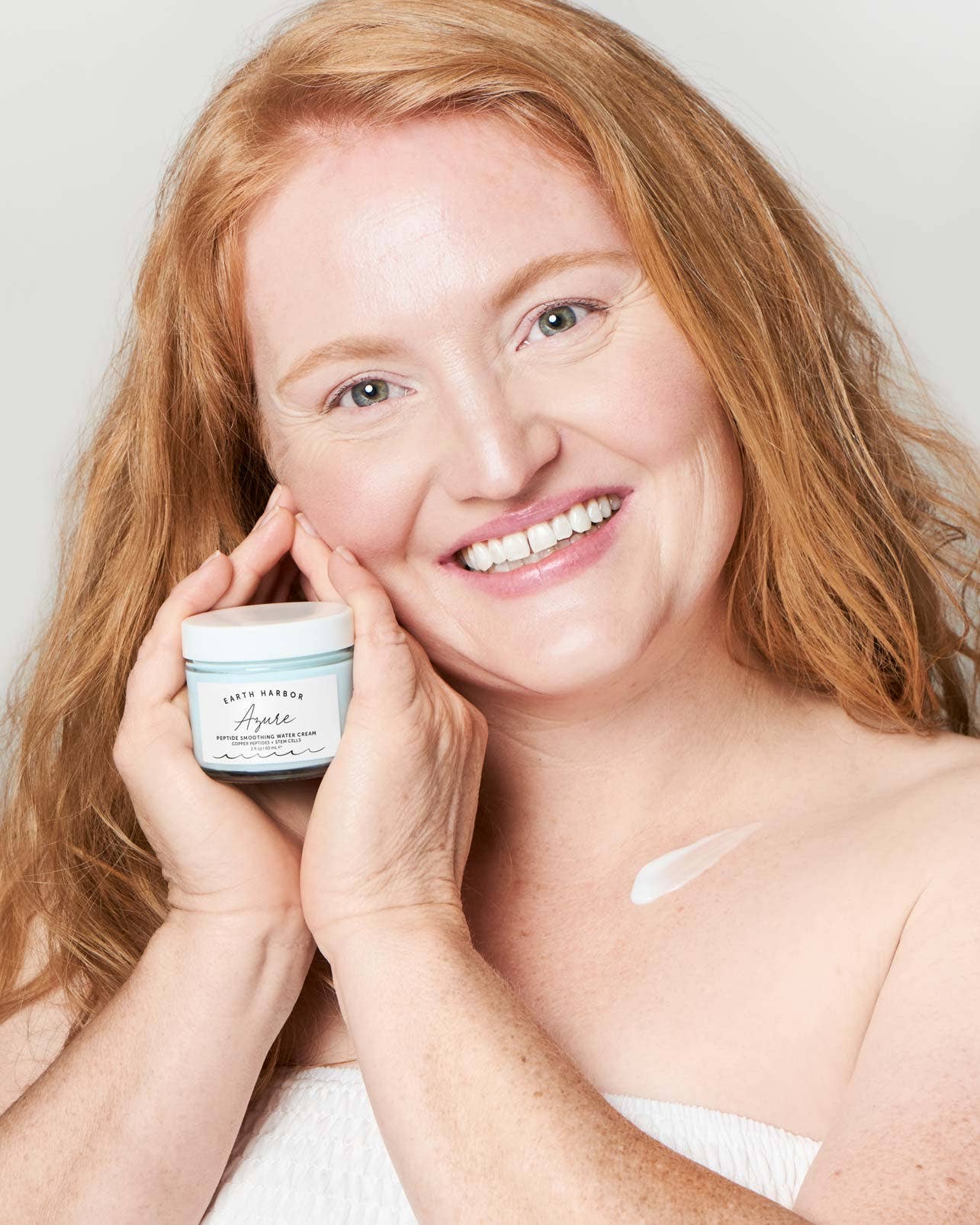 Earth Harbor Naturals AZURE Peptide Smoothing Water Cream