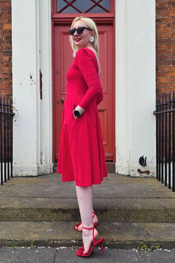 Kristinit Red Pina Ballet Dress