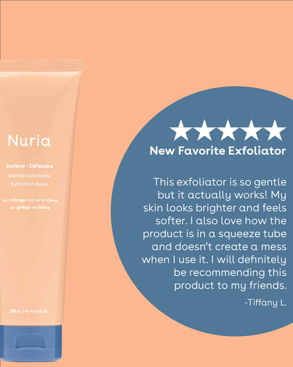Nuria Beauty Defend Gentle Exfoliator