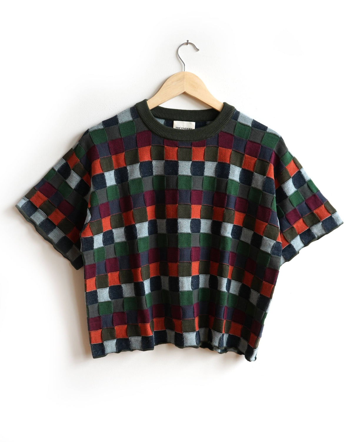 The Endery Sonia Sweater Tee in Stratus Palette