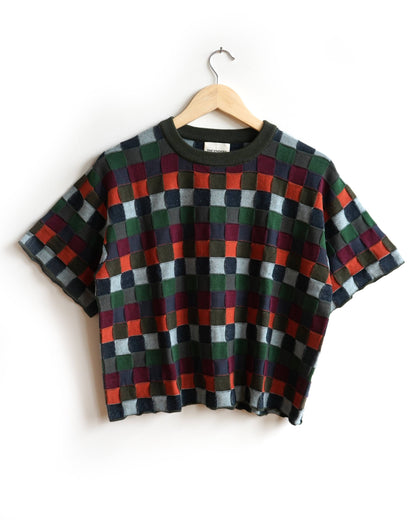 The Endery Sonia Sweater Tee in Stratus Palette