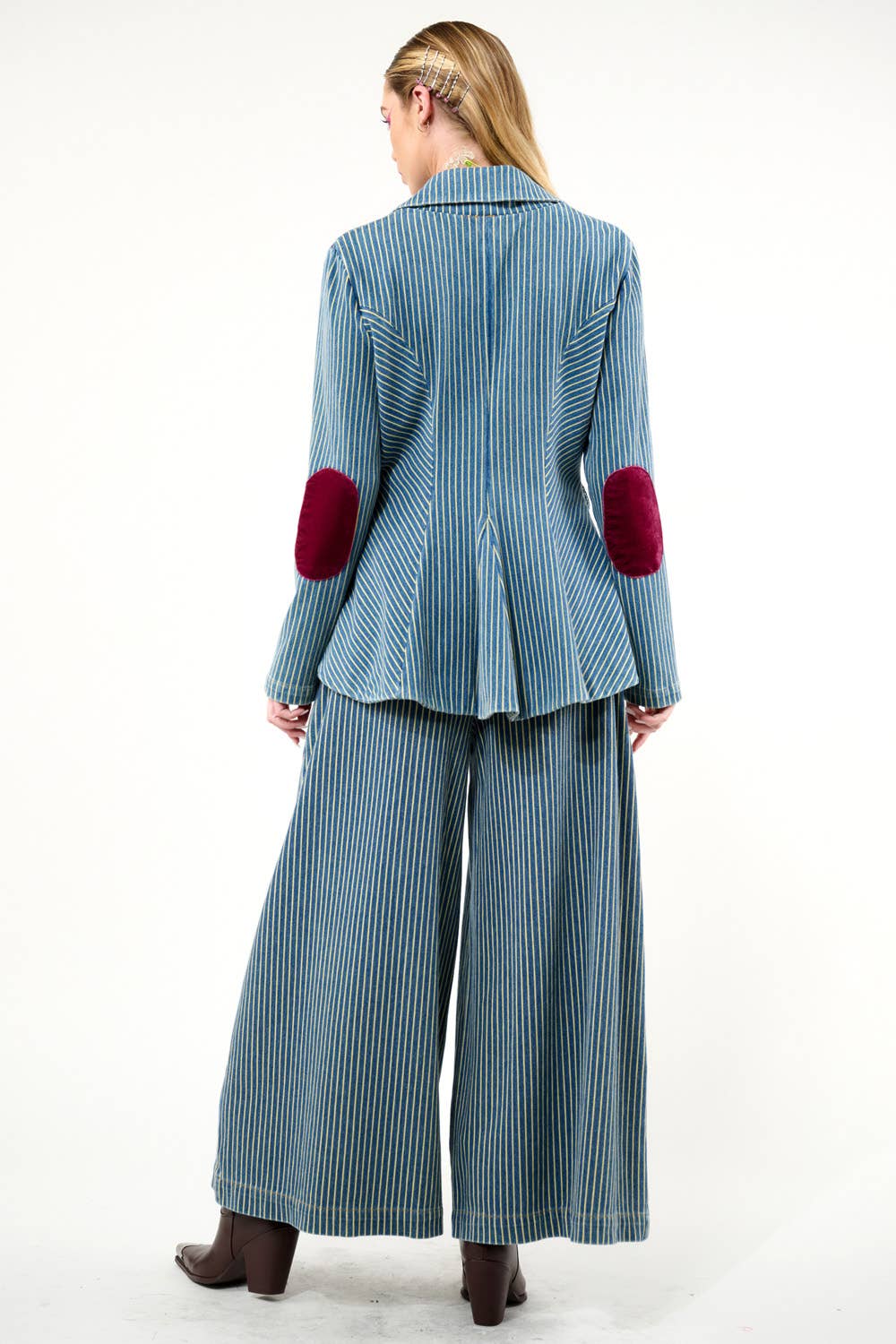 Aratta Alaia Stripe Denim Pants