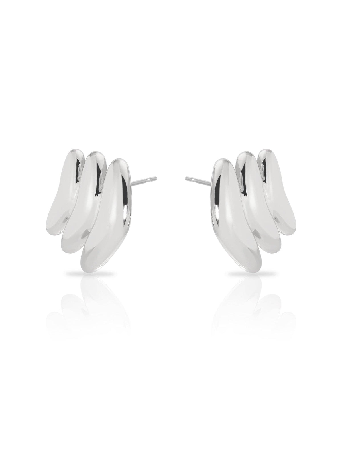 Ettika Metal Moderna Studs