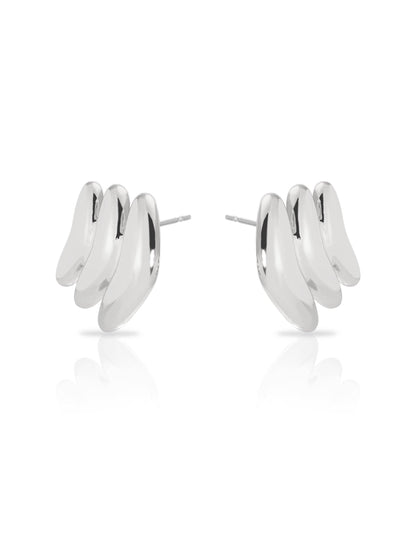 Ettika Metal Moderna Studs