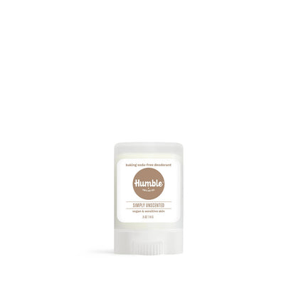Humble Brands Simply Unscented Vegan & Sensitive Formula Travel size Deodorant