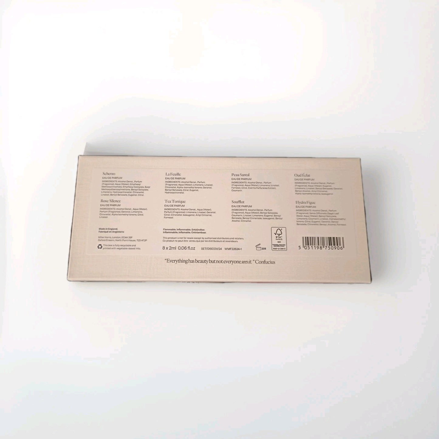 Miller Harris Perfumer London Discovery Collection Set Of 8 X 2 ML