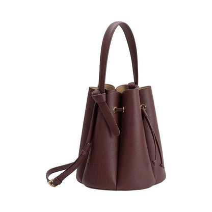 Melie Bianco Laguna Burgundy Recycled Vegan Leather Handbag