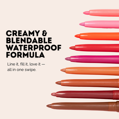 LINE UP Waterproof Creamy Lip Liner - Heidi