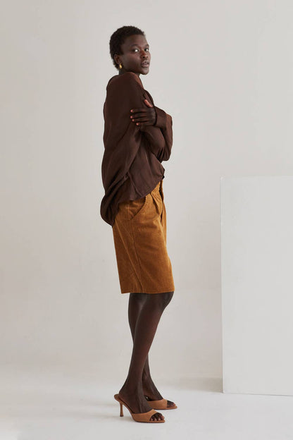 Crescent - Myrtle Corduroy Bermuda Shorts