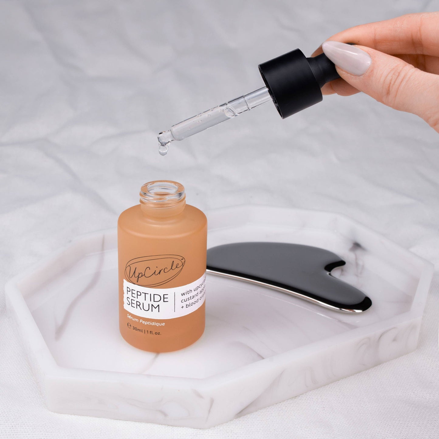 UpCircle Vegan Anti-aging Collagen Boosting Peptide Serum 30 ml