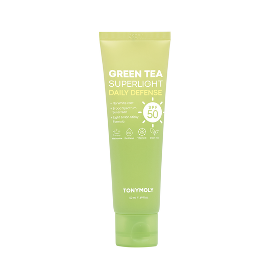 Tonymoly Green Tea Superlight Daily Defense 50 SPF Sunscreen
