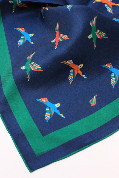 Jessie Zhao Freedom Wings Double Sided Silk Scarf
