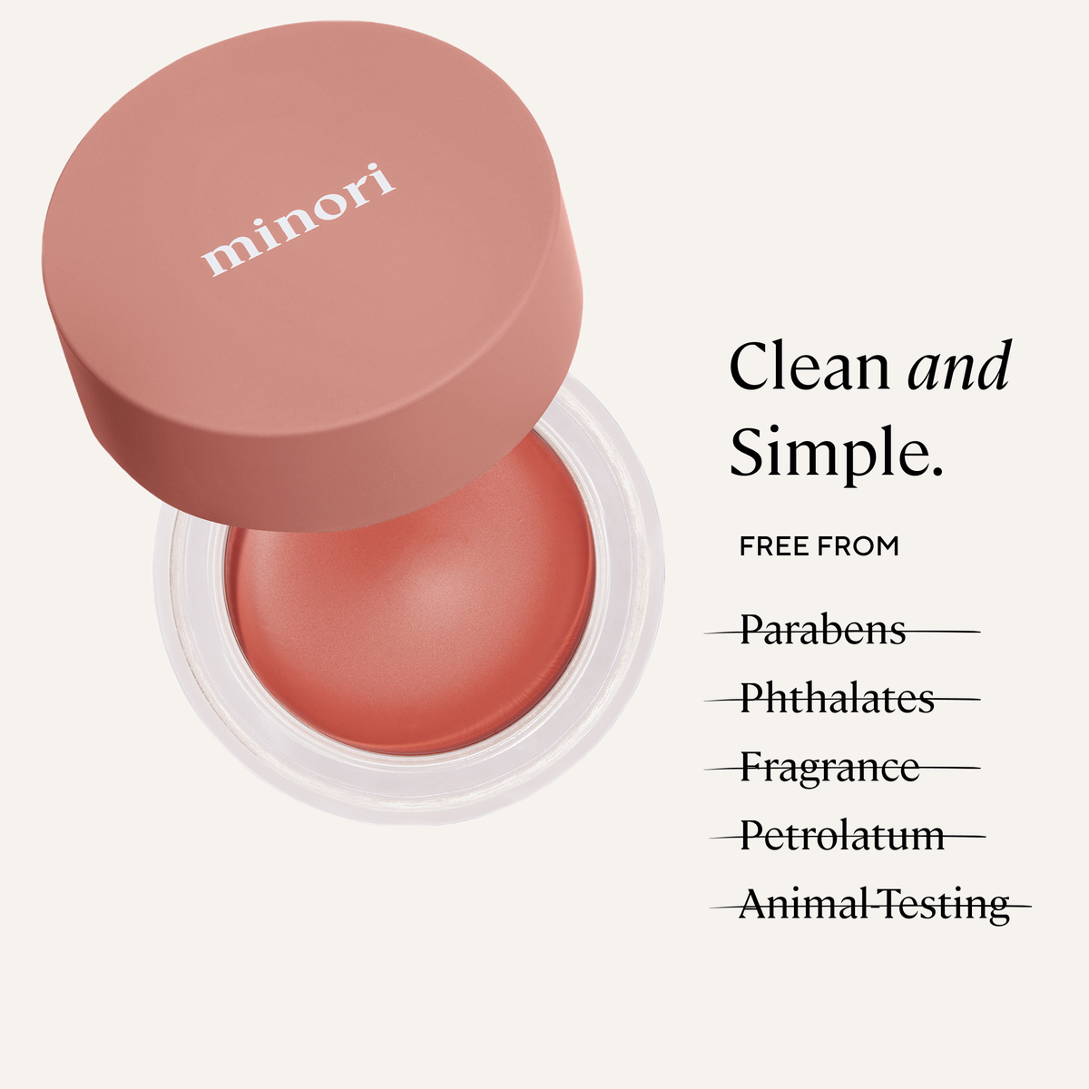 Minori Multipurpose Cream Blush — Scarlet