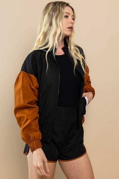 Multi Color Activewear Jacket