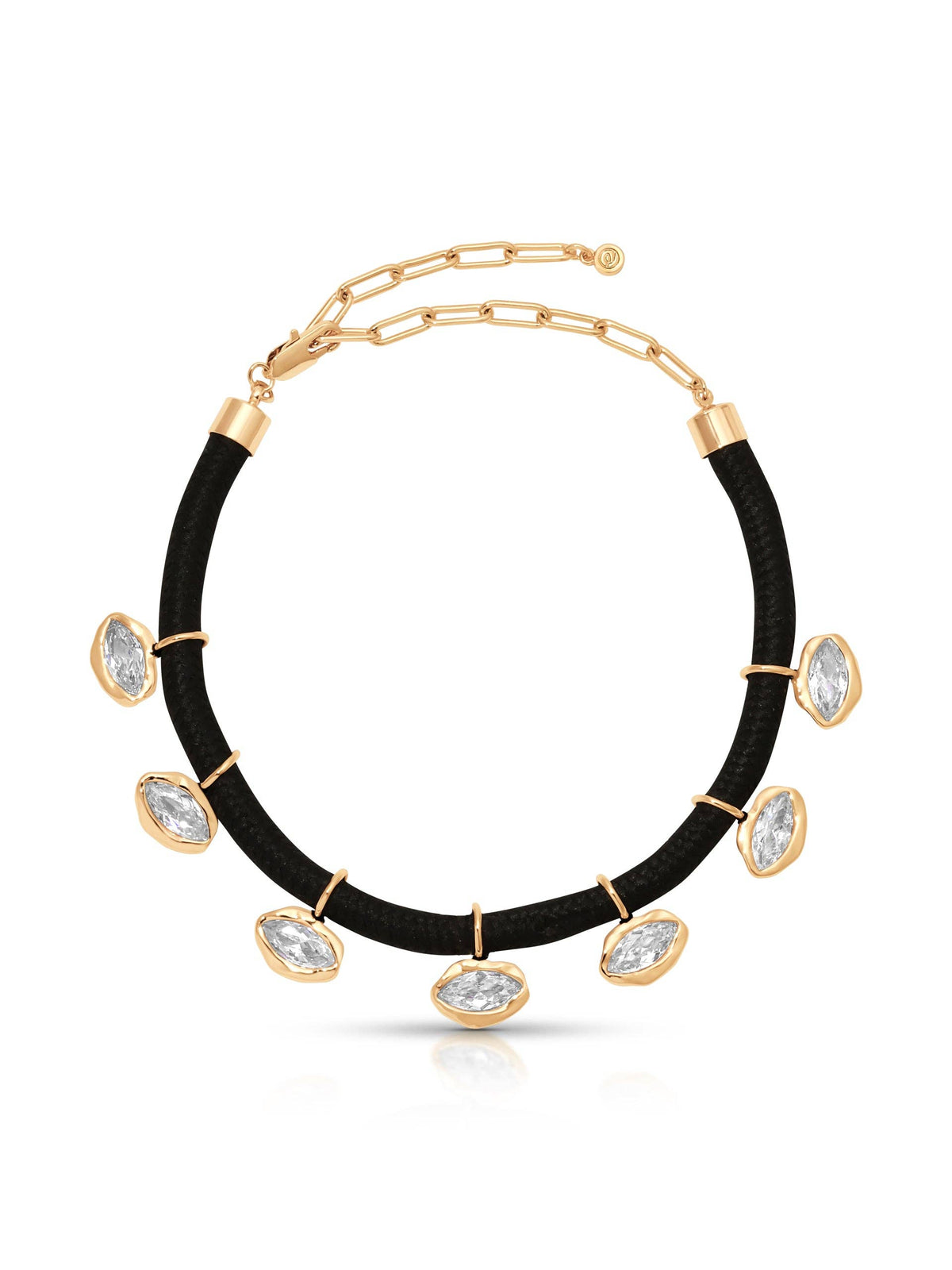 Ettika Midnight Luxe Crystal Choker