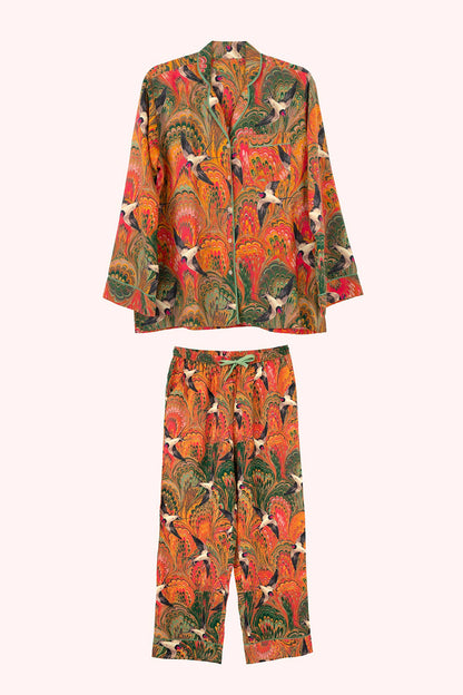 Supersoft Marbled Swallows Pyjamas - Small