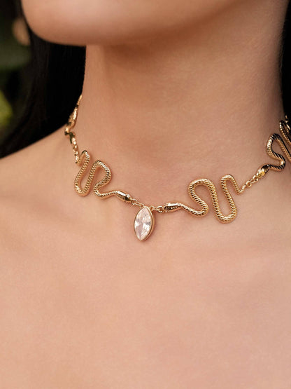 Ettika Serpentina Choker
