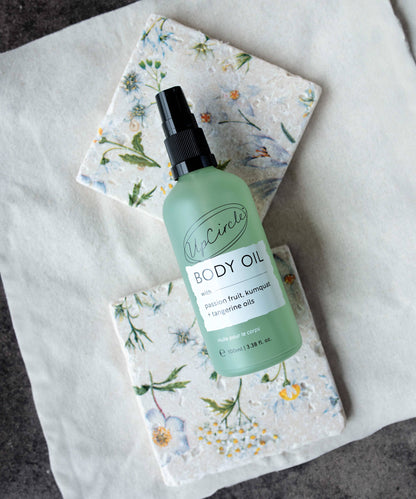 UpCircle Luxury Body Oil with Passionfruit and Tangerine