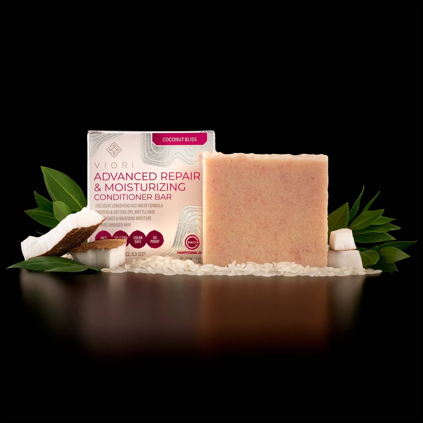 Rice Water Conditioner Bar | Adv. Repair | Coconut Bliss