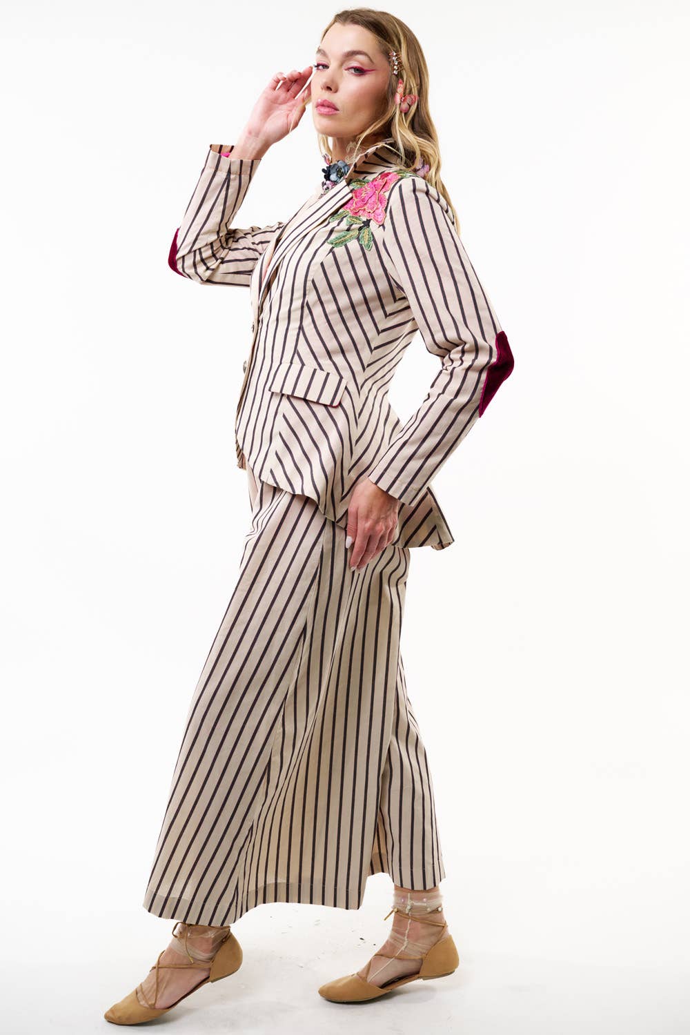 Aratta Derby Princess Stripes Blazer