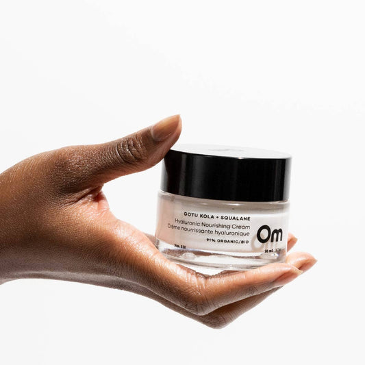 Om Organics Gotu Kola + Squalane Hyaluronic Nourishing Cream
