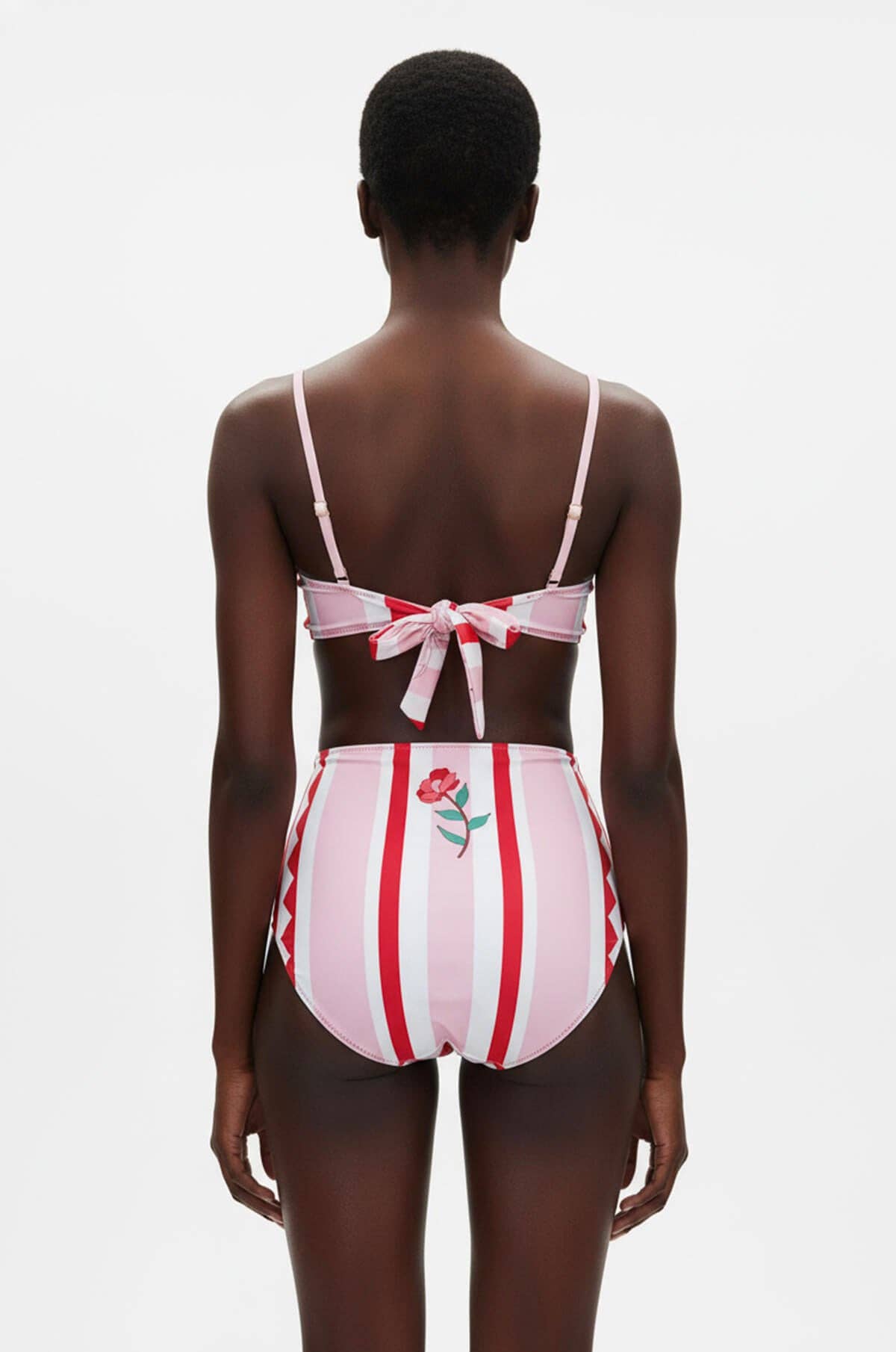 Jessie Zhao Jungle Rose Reversible Bikini Bottom