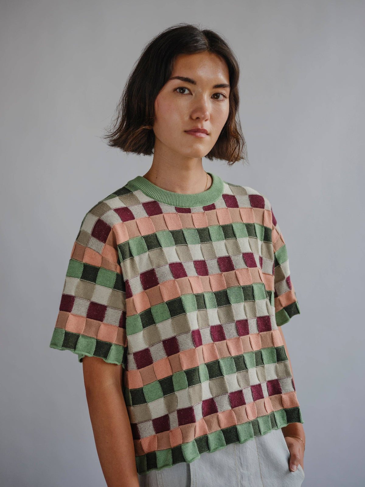 The Endery Sonia Sweater Tee in the Zephyr Palette