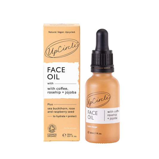 UpCircle Hydrating Collagen Boost Vegan Organic Coffee Face Oil