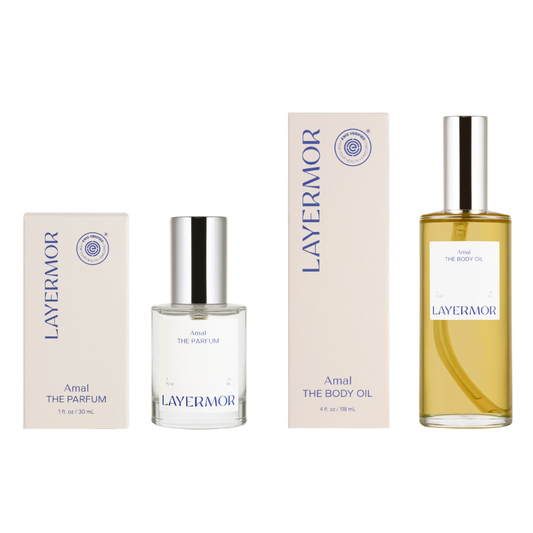 Layermor Clean Fragrance Layering Set — Parfum + Body Oil | Non-Toxic