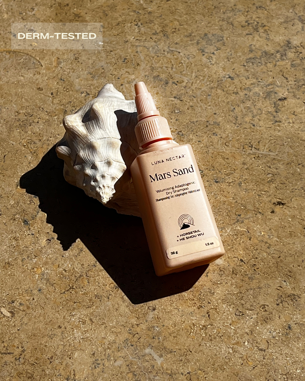 Luna Nectar Mars Sand Volumizing Adaptogenic Dry Shampoo | Benzene-Free 1.5 oz
