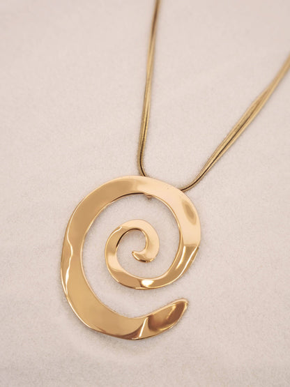 Ettika Aura Swirl Necklace