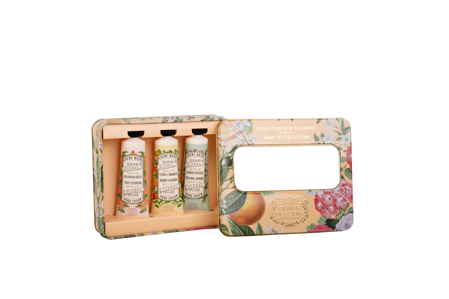 Panier Des Sens Absolutes Tin Box - 3 Hand Creams Gift Set