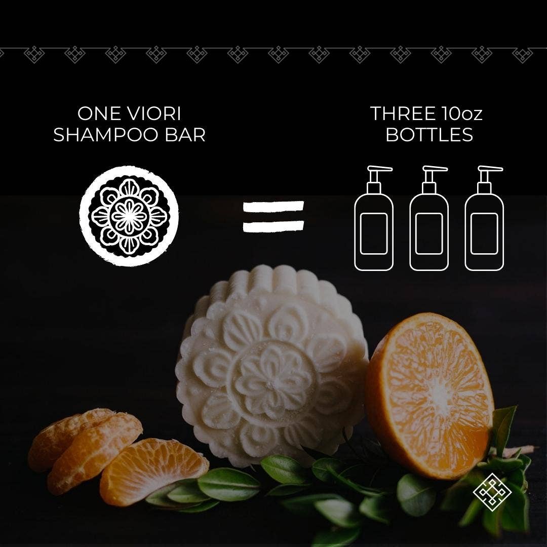Viori Rice Water Shampoo Bar | Citrus Yao™ | Oily Hair