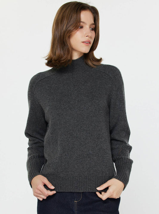 Current Air Cashmere Blend Turtleneck Sweater