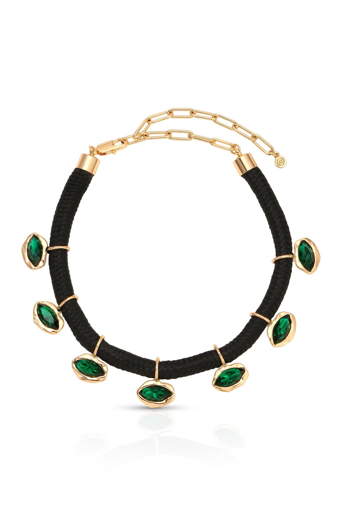 Ettika Midnight Luxe Crystal Choker