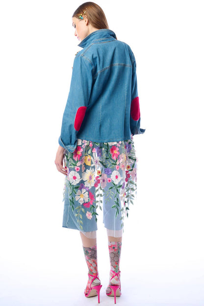 Aratta Celine Maxi Shirt | Floral Button Down | Floral Shirt Dress