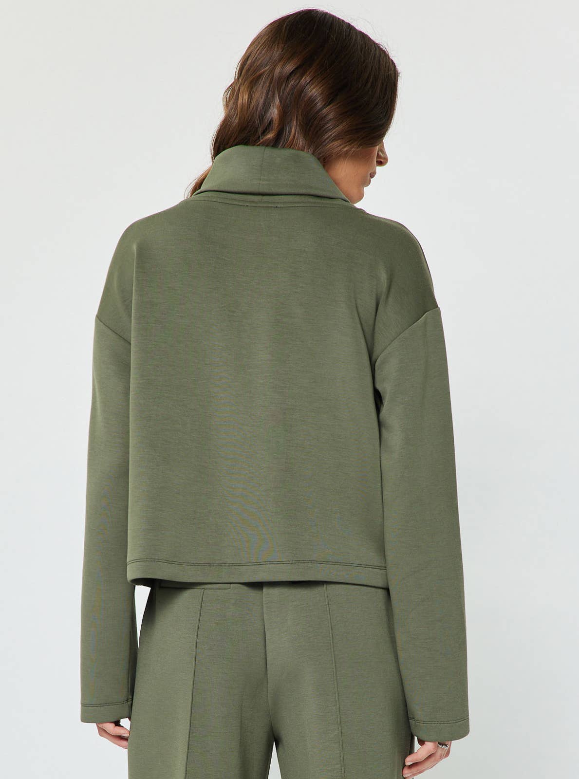 Current Air Cowl Neck Pullover Sweatshirt