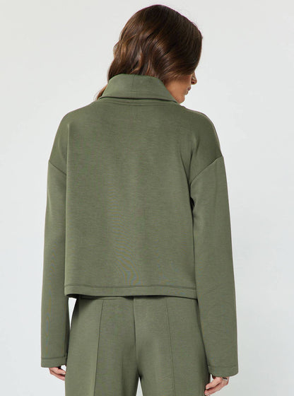 Current Air Cowl Neck Pullover Sweatshirt
